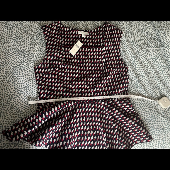 Anthropologie Effi & Ali Effie Peplum Top Size XL - Picture 6 of 7